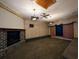 Living room with fireplace and carpet at 334 Lincolnshire Dr., Georgetown, SC 29440