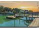 Waterfront property with dock and boat lift in a serene and beautiful setting at 3545 Marion Ln., Murrells Inlet, SC 29576