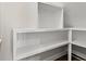 Additional white built-in shelving for storage at 3647 Allentown Dr., Conway, SC 29526