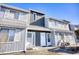 Front view of a charming light gray townhome at 3700 Golf Colony Dr. # 14-N, Little River, SC 29566