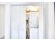 Convenient laundry closet with washer and dryer included at 3700 Golf Colony Dr. # 14-N, Little River, SC 29566