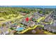Aerial view showing condo building near ocean at 3761 Citation Way # 521 & S-54, Myrtle Beach, SC 29577