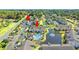 Aerial view highlighting the property location and amenities at 3761 Citation Way # 521 & S-54, Myrtle Beach, SC 29577