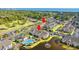 Aerial view showing the community's layout and proximity to the ocean at 3761 Citation Way # 521 & S-54, Myrtle Beach, SC 29577