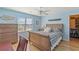 Bedroom with a double bed and walk-in closet at 3761 Citation Way # 521 & S-54, Myrtle Beach, SC 29577