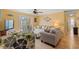 Living room with access to balcony at 3761 Citation Way # 521 & S-54, Myrtle Beach, SC 29577