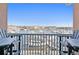 Breathtaking marina views from the condo's balcony with seating, a great spot to unwind at 4609 Lightkeepers Way # 11J, Little River, SC 29566