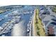 Aerial view highlighting the community's waterfront location at 4625 Lightkeepers Way # L, Little River, SC 29566