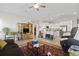 Open floor plan combining living and kitchen areas with hardwood floors at 508 Truitt Dr., Longs, SC 29568