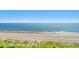 Aerial view of beach with ocean at 5308 N Ocean Blvd. # 1406, Myrtle Beach, SC 29577