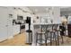 Stylish kitchen with stainless steel appliances, granite countertops, and bar seating at 5314 Abbey Park Loop, Myrtle Beach, SC 29579