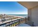 Balcony with partial ocean and coastal views at 5523 North Ocean Blvd. # 1402, Myrtle Beach, SC 29577