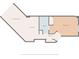 Floor plan showing living room, bedroom, kitchen, and bath at 5523 North Ocean Blvd. # 1402, Myrtle Beach, SC 29577
