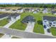 New construction neighborhood with tree-lined streets and manicured lawns at 57 Cape Point Dr., Conway, SC 29527