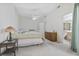 Bedroom with double bed, dresser, and ensuite bathroom at 611 S 13Th Ave. # 175, Surfside Beach, SC 29575