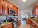 Modern kitchen with stainless steel appliances and granite countertops at 788 Rambler Ct., Myrtle Beach, SC 29588