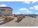 Rooftop deck with lounge seating and expansive ocean views at 9547 Edgerton Dr. # 606, Myrtle Beach, SC 29572