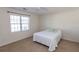 Bedroom with a white bedspread and ceiling fan at 9594 Sullivan Dr., Murrells Inlet, SC 29576