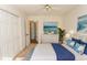 Main bedroom with dresser and coastal decor at 9594 Sullivan Dr., Murrells Inlet, SC 29576