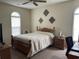 Bright bedroom with a queen-size bed and ample space at 9764 Leyland Dr. # 7, Myrtle Beach, SC 29572