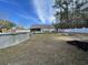 Spacious backyard with a large above-ground pool at 1044 Chateau Dr., Conway, SC 29526