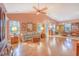 Open living space featuring hardwood floors and lots of natural light at 113 Knight Circle # 2, Pawleys Island, SC 29585