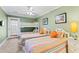 Green bedroom with bunk beds and two twin beds at 118 Seabreeze Dr., Murrells Inlet, SC 29576