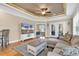 Living Room with hardwood floors and comfortable seating at 130 Puffin Dr. # 3-E, Pawleys Island, SC 29585