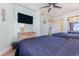 Bedroom with two beds, dresser, and ocean view at 205 74Th Ave. N # 1603, Myrtle Beach, SC 29572