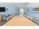 Light wood dining table with green chairs at 205 74Th Ave. N # 1603, Myrtle Beach, SC 29572