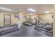 Well-equipped fitness center with treadmills and elliptical machines at 205 74Th Ave. N # 1603, Myrtle Beach, SC 29572