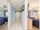 Hallway with doors to two bedrooms and a bathroom at 205 74Th Ave. N # 1603, Myrtle Beach, SC 29572
