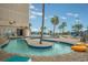 Resort-style pool area with lazy river and lounge chairs at 205 74Th Ave. N # 1603, Myrtle Beach, SC 29572