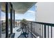 Private balcony offering stunning ocean and beach views at 2311 South Ocean Blvd. # 371, Myrtle Beach, SC 29577