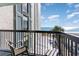 Spacious balcony overlooking the ocean and beach at 2311 South Ocean Blvd. # 371, Myrtle Beach, SC 29577