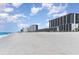 Wide sandy beach with ocean and high-rises at 2311 South Ocean Blvd. # 371, Myrtle Beach, SC 29577