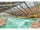 Indoor pool with water slide and plenty of seating at 2311 South Ocean Blvd. # 371, Myrtle Beach, SC 29577