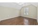 Bedroom with light walls and wood flooring at 237 Chesapeake Ln., Murrells Inlet, SC 29576