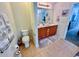 Bathroom featuring a double sink vanity and a toilet at 344 Tall Palms Way, Little River, SC 29566
