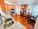 Kitchen with granite countertops, stainless steel appliances, and breakfast nook at 344 Tall Palms Way, Little River, SC 29566