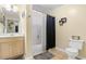 Clean bathroom with shower/tub combo at 3786 Hitchcock Way # 312, Myrtle Beach, SC 29577