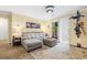 Spacious living room with sectional sofa and patio access at 3786 Hitchcock Way # 312, Myrtle Beach, SC 29577