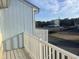 Private balcony overlooking street and neighborhood at 3866 Highway 17 Business # C-3, Murrells Inlet, SC 29576