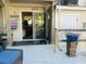 Deck overlooking the backyard with seating and sliding door access at 3866 Highway 17 Business # C-3, Murrells Inlet, SC 29576
