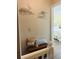 Hallway with bench and coastal wall art at 3866 Highway 17 Business # C-3, Murrells Inlet, SC 29576