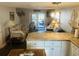 Kitchen with view into the living room and patio at 3866 Highway 17 Business # C-3, Murrells Inlet, SC 29576