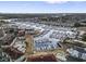 Breathtaking aerial view of the condo complex, showcasing its marina, community pool and location near the water at 4390 Bimini Ct. # 206-C, Little River, SC 29566