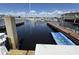 Dockside view with boats, offering convenient access to the water and scenic marina views at 4390 Bimini Ct. # 206-C, Little River, SC 29566