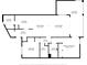 Detailed floor plan of the condo, highlighting the layout of rooms, including the balcony at 4390 Bimini Ct. # 206-C, Little River, SC 29566