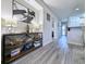 Bright entryway with a console table and contemporary decor at 478 Pinehurst Ln. # 17F, Pawleys Island, SC 29585